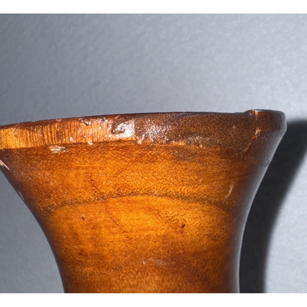 Wood Vase Flower Vase 10 Inch‎ Home Decor Multipurpose use - Picture 5 of 11